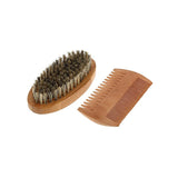 Beard Brush and Comb Set